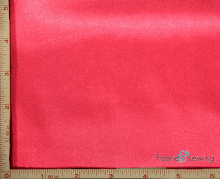 Buy light-coral Non-Stretch Shiny & Dull Charmeuse Satin