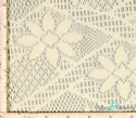 Geometric Flower Crochet Lace Fabric 2 Way Stretch Polyester 6 Oz 58-60