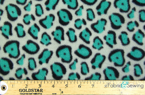 Look at My Cheetah Anti-Pill Polar Fleece Plush Fabric 13Oz 58-60
