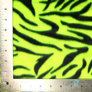 Buy neon-green-tiger Tiger Anti-Pill Polar Fleece