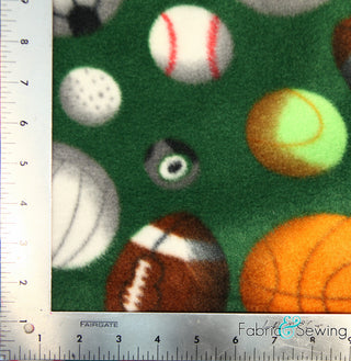 Play Ball Anti-Pill Polar Fleece - Plush Fabric Polyester 13 Oz 58-60