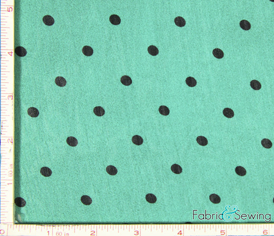Polka Dot Print Sheer Yoryu Chiffon Fabric Polyester 57-58