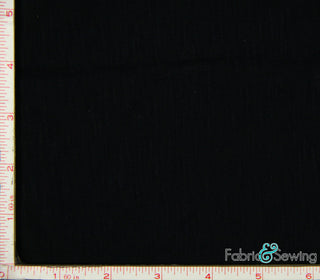 Buy black-std Interlock Twist Yarn Jersey Stretch Fabric 4 Way Stretch Polyester 58-60"