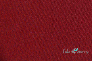 Buy burgundy-40-337 Interlock Twist Yarn Jersey Stretch Fabric 4 Way Stretch Polyester 58-60"