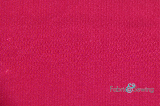 Buy fuchsia-27-337 Interlock Twist Yarn Jersey Stretch Fabric 4 Way Stretch Polyester 58-60"