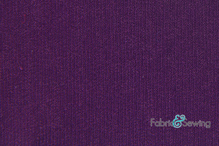 Buy plum-41-337 Interlock Twist Yarn Jersey Stretch Fabric 4 Way Stretch Polyester 58-60"