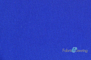 Buy royal-58-337 Interlock Twist Yarn Jersey Stretch Fabric 4 Way Stretch Polyester 58-60"