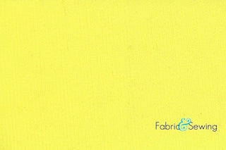 Buy yellow-11-337 Interlock Twist Yarn Jersey Stretch Fabric 4 Way Stretch Polyester 58-60"