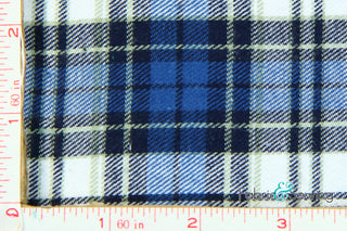 Buy 10 Plaid Flannel Fabric Cotton 7.5 Oz 59-61"