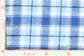 Buy 15 Plaid Flannel Fabric Cotton 7.5 Oz 59-61"