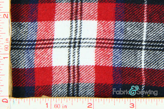 Buy 21 Plaid Flannel Fabric Cotton 7.5 Oz 59-61"