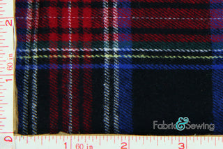 Buy 3 Plaid Flannel Fabric Cotton 7.5 Oz 59-61"