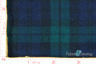 Buy 5 Plaid Flannel Fabric Cotton 7.5 Oz 59-61"