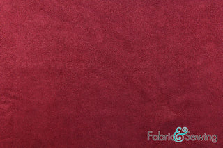 Buy burgundy-red Non-Stretch Suede