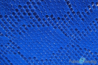 Buy blue-navy Snake Skin Faux Fake Leather Vinyl VSS