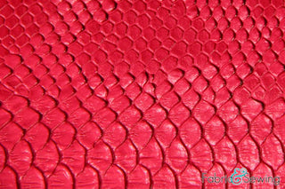 Buy fuchsia Snake Skin Faux Fake Leather Vinyl VSS