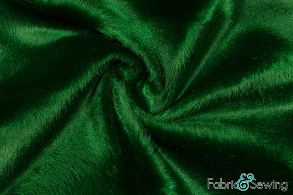Green Wavy Velboa Plush Faux Fake Fur