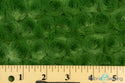 Green Minky Swirl Rose Blossom Ball Rosebud Plush Fur Fabric Polyester 16 oz 58-60