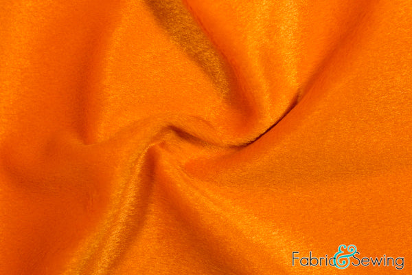 Orange Velboa Plush Faux Fake Fur