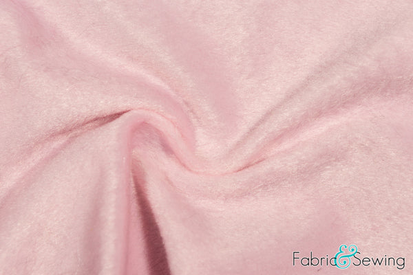 Light Pink Velboa Plush Faux Fake Fur