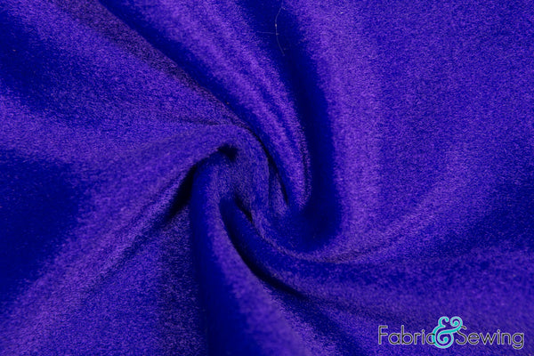 Dark Purple Velboa Plush Faux Fake Fur