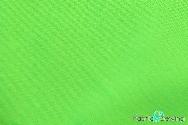 Lime Green Soccer Jersey Fabric 7.5 Oz Polyester 58-60
