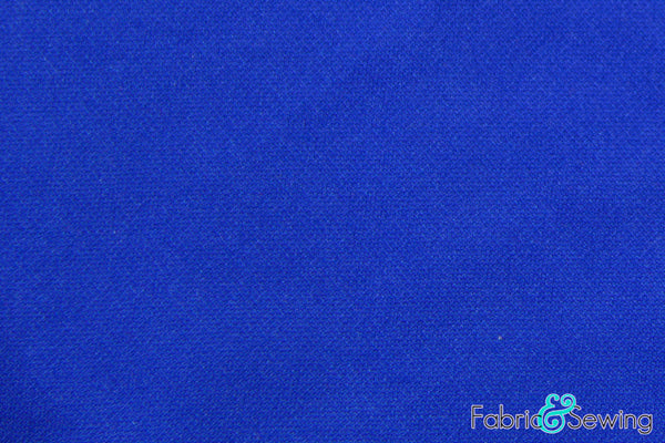 Royal Blue Soccer Jersey Fabric 7.5 Oz Polyester 58-60