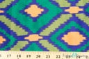 Multicolored Large Diamond Geometric Print CDC Crepe De Chine Woven Fabric Polyester 4 Oz 58-60