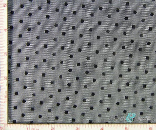 Buy black Point D\'Esprit Stretch Mesh with Dot