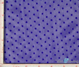 Buy royal Point D\'Esprit Stretch Mesh with Dot