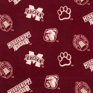 Buy mississippi-state-bulldogs NCAA Football Cotton Broadcloth