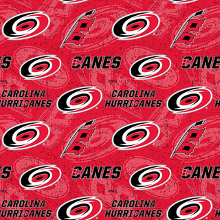 Buy carolina-hurricanes-red NHL Hockey Cotton Prints